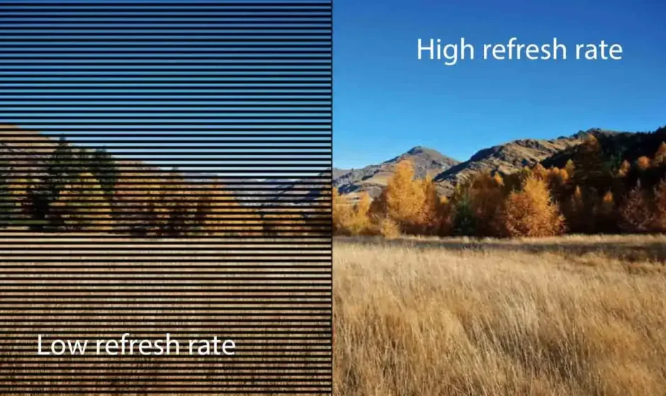 perbandingan refresh rate